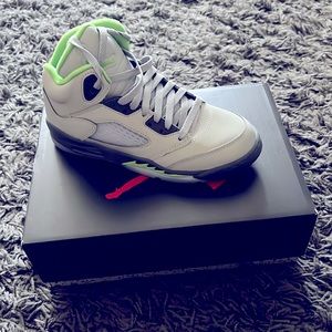 Retro Air Jordan 5 - Green Bean